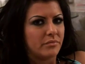 Taryn drink cum from a condom